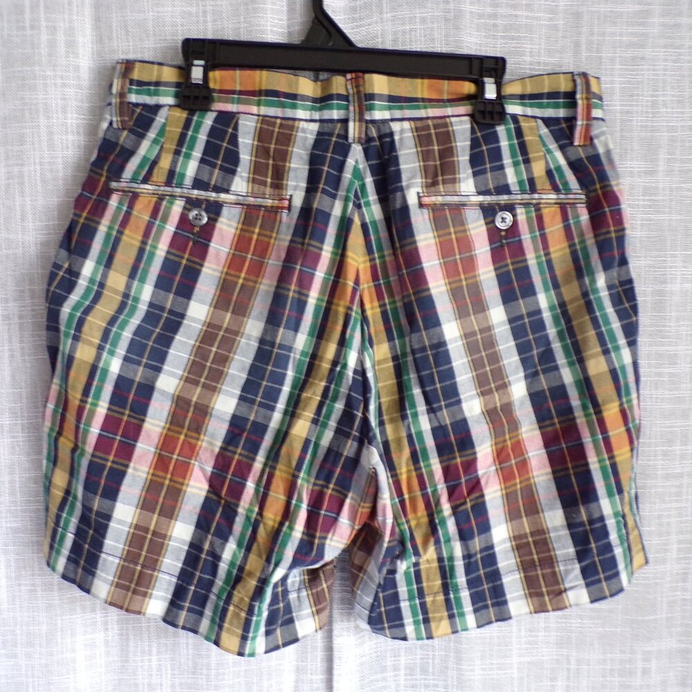 Ralph Lauren Men's 30 9-Inch Plaid India Madras Shorts - Picture 3 of 8